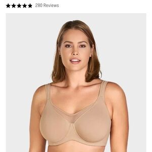 Two SheCurve Seamless Tan Bras